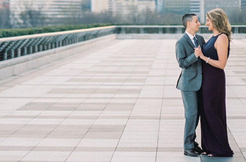 Image for Nicole and Sarah’s Stunning and Stylish Engagement Shoot