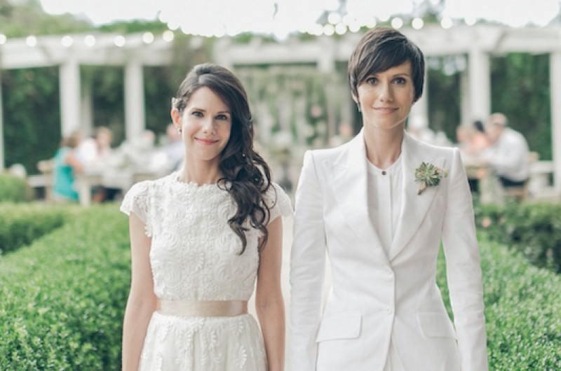 Image for AJ and Annie’s Romanticly Lush and Wild Garden Wedding