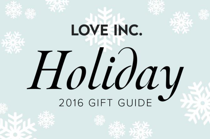 Holiday Gift Guide 2016