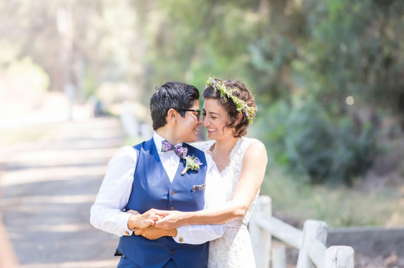 Image for Monique and Avital’s Emotional Jewish Wedding at Walnut Grove