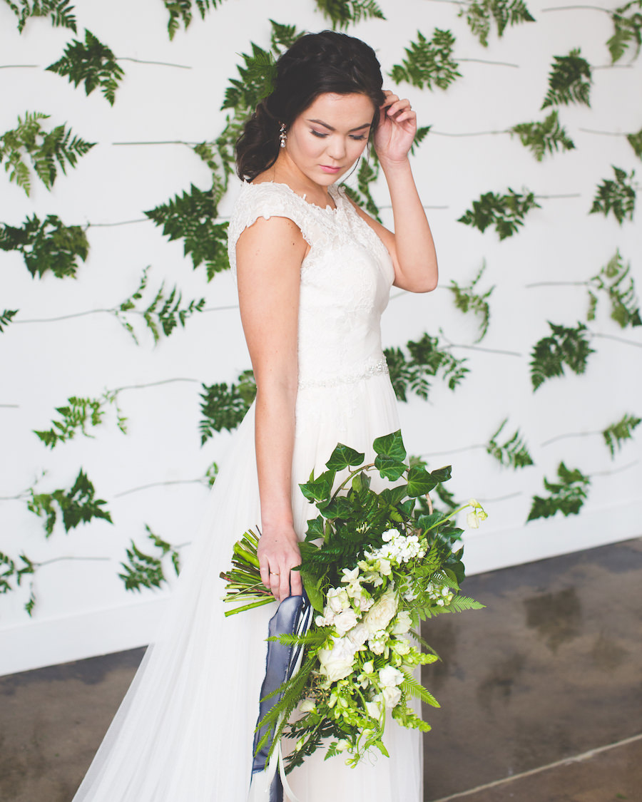 Fern Bridal Bouquet