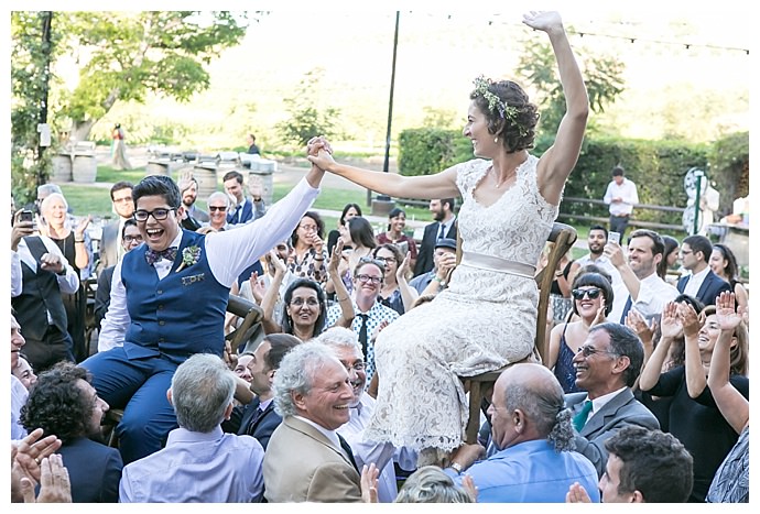 Monique and Avital's Emotional Jewish Wedding at Walnut