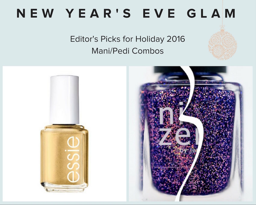 New Year's Eve Mani/Pedi Color Combo