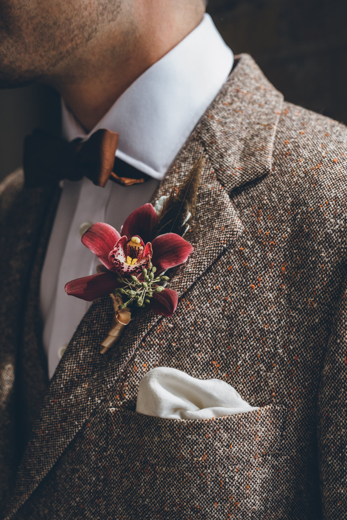 Boutonniere with Feather