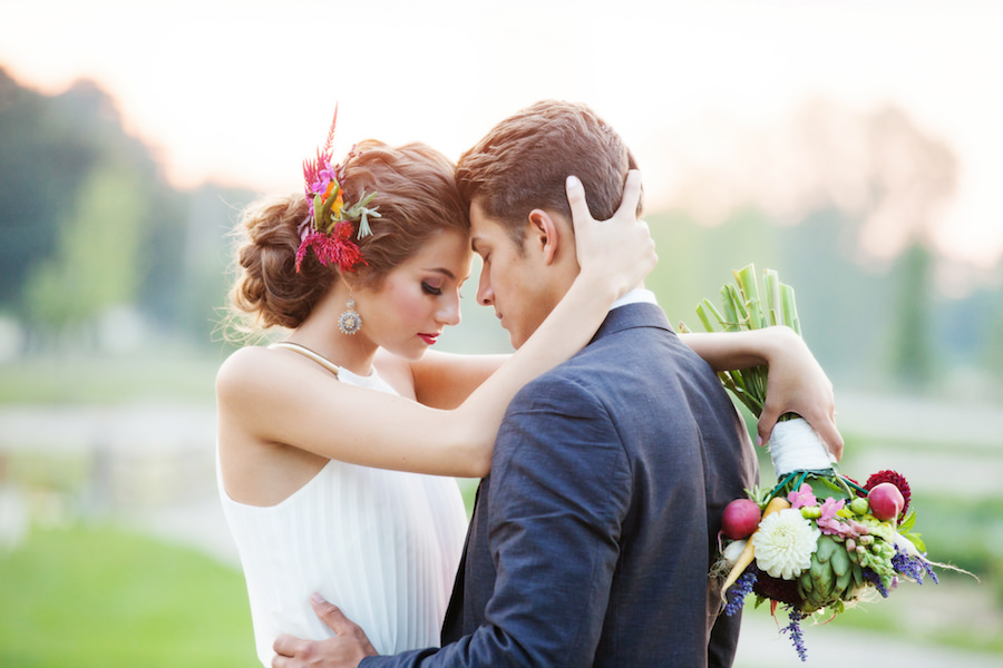 Vegetable Bridal Bouquet