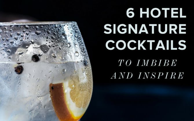 Hotel Signature Cocktails