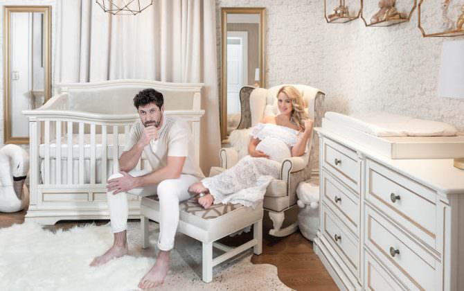 Dancing With the Stars Maksim and Peta's Baby Nursery