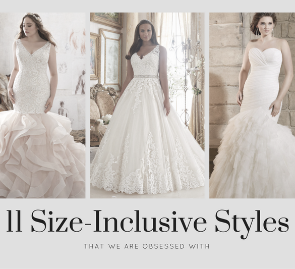 Plus-Size Wedding Dresses 2017 Collections