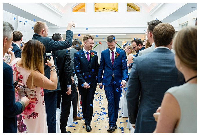 blue-rose-petal-wedding-recessional-babb-photo