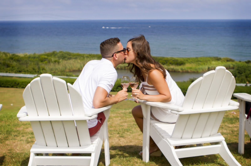 Image for Jim and Kristina’s Beachside Proposal on Block Island