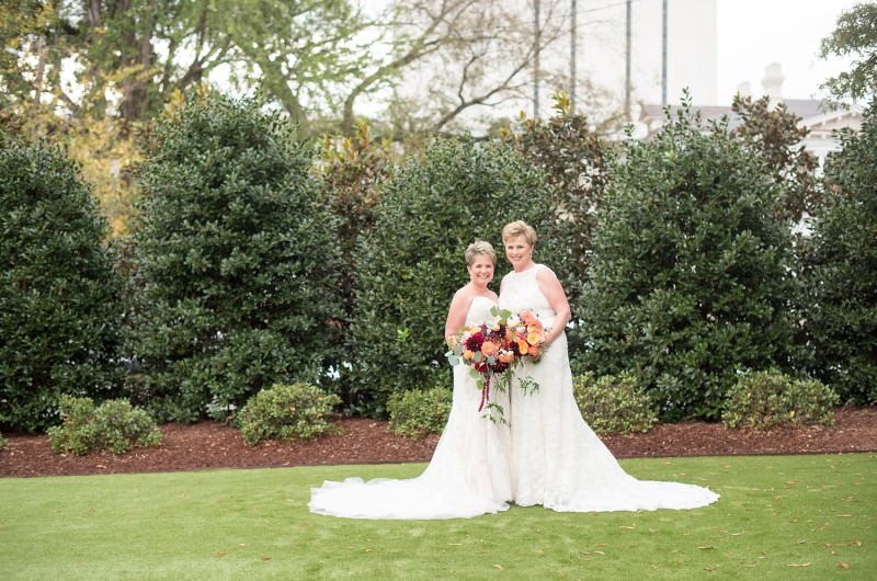 Image for Linda and Carla’s Autumn Colored Wedding in North Carolina