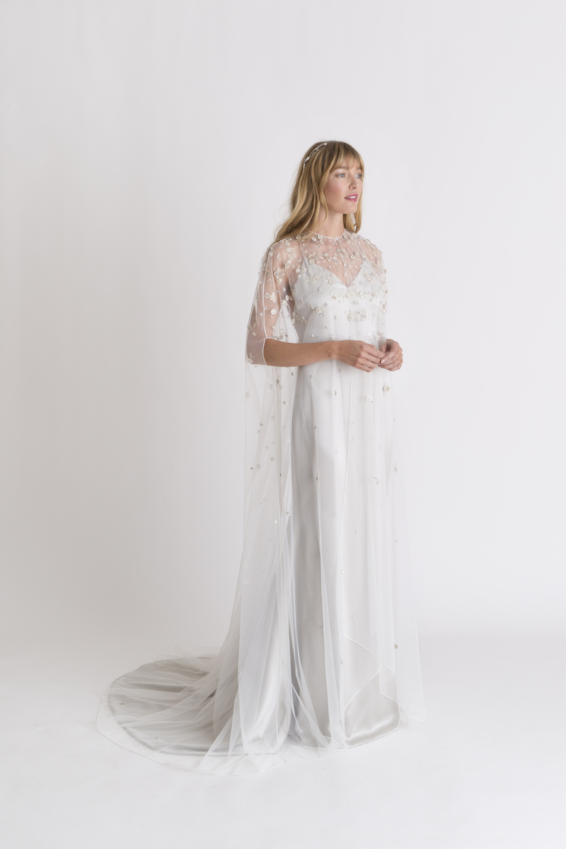 cape-spring-2018-wedding-dress-trend-alexandra-grecco