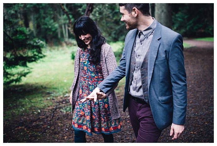 Brittany and Sean's Woodland Adventure Engagement Shoot - Love Inc ...