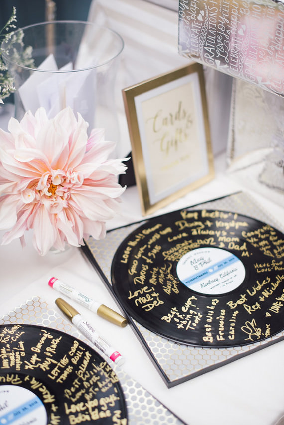 Vinyl Record Guest Book