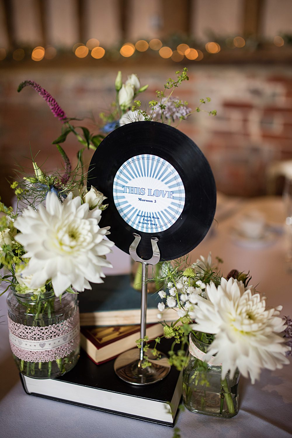 vinyl-record-wedding-table-number-centerpiece