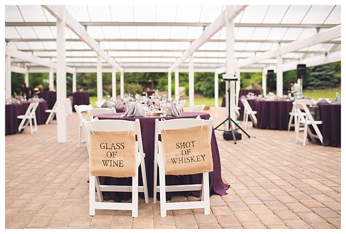 burlap-wedding-sweetheart-table-chair-signs-jacqie-q-photography