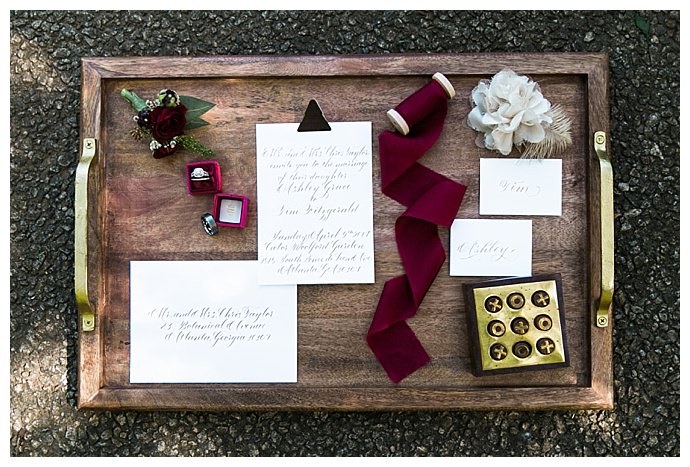 styled-calligraphy-wedding-invitation-shot-macy-oconnell-photography