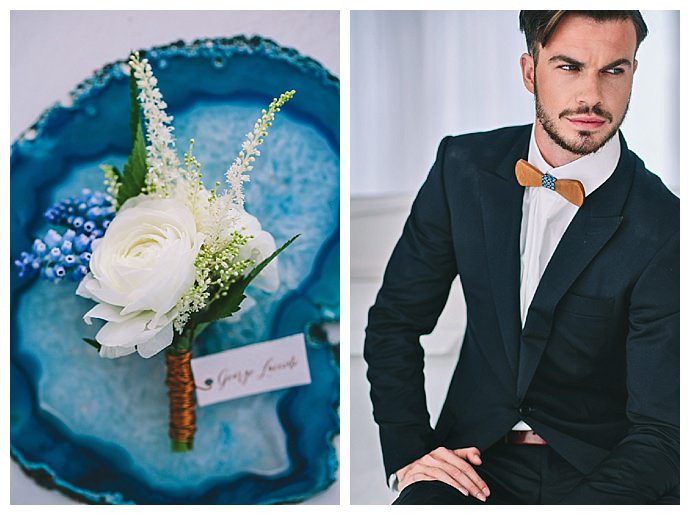 white-ranunculus-wedding-boutonniere-wooden-bow-tie-george-pahountis-photographer