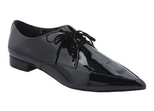 Black Patent Leather Oxfords