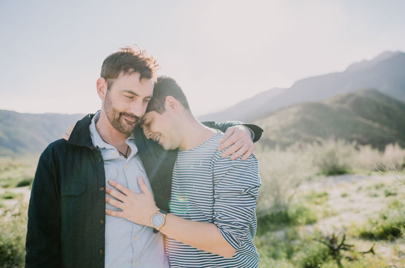 Image for Ryan and Tim’s Southern California Desert Engagement Shoot