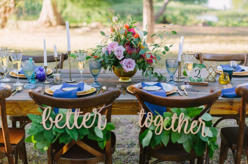 Image for Bright and Luscious Tropical Texas Wedding Inspiration