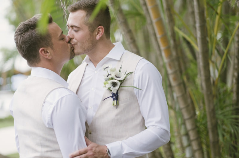 Image for Jim and Rickey’s Beach-Themed Destination Wedding
