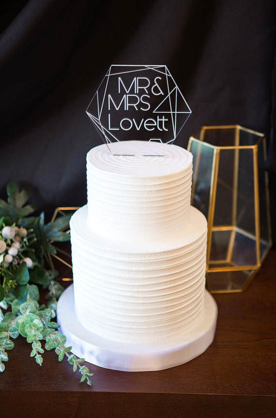 geometric-acrylic-wedding-cake-topper