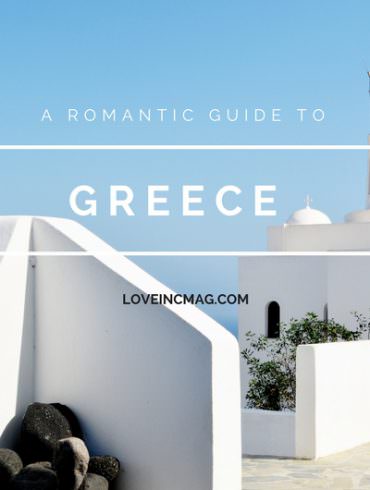 Greece Honeymoon Itinerary