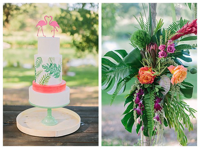 monstera-leaf-cake-decoration-paige-vaughn-photography