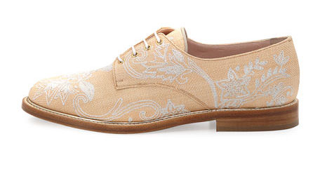 Oscar de la Renta lace oxford