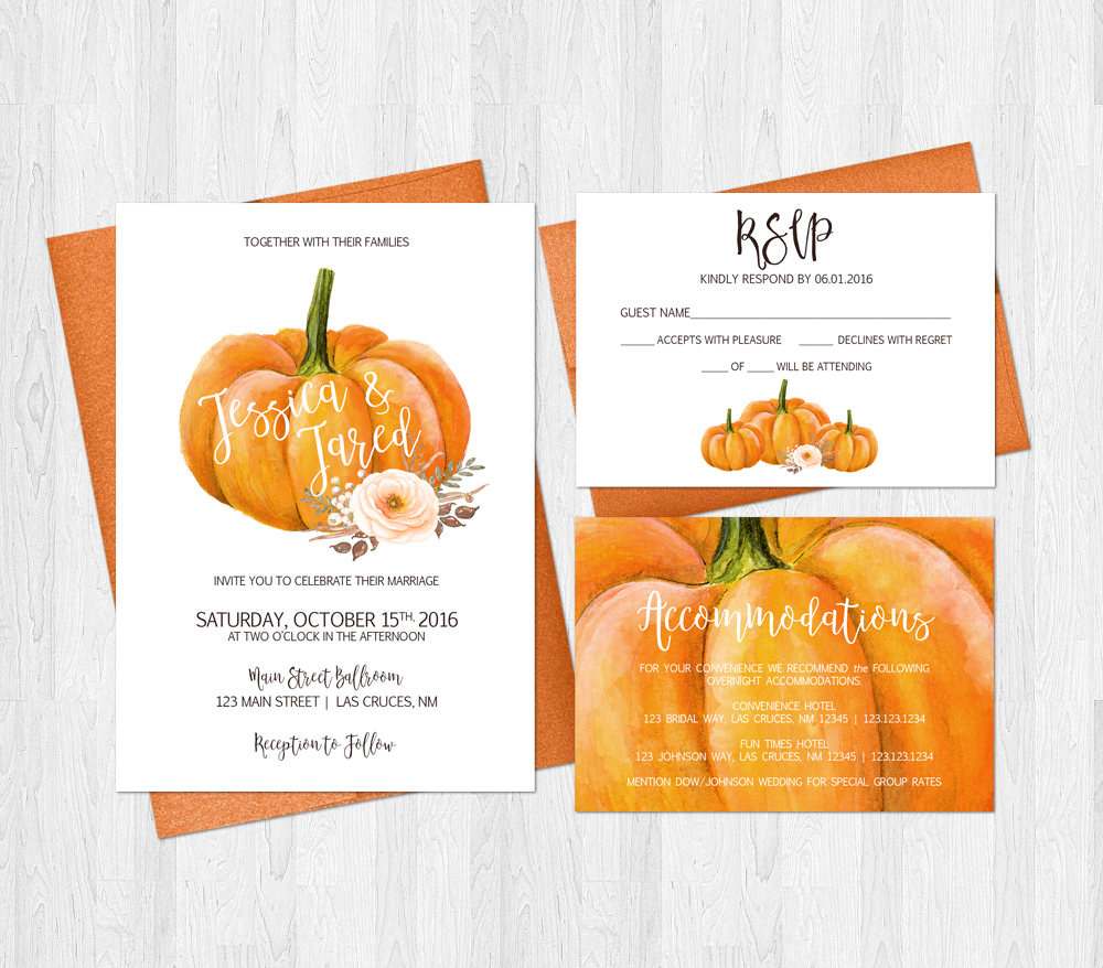 pumpkin-wedding-invitation-suite