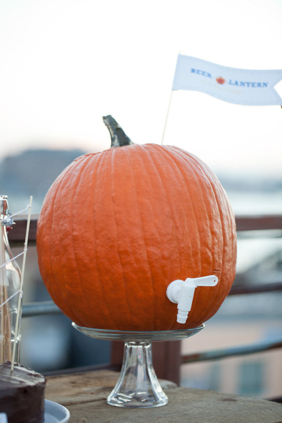 real-pumpkin-drink-dispenser