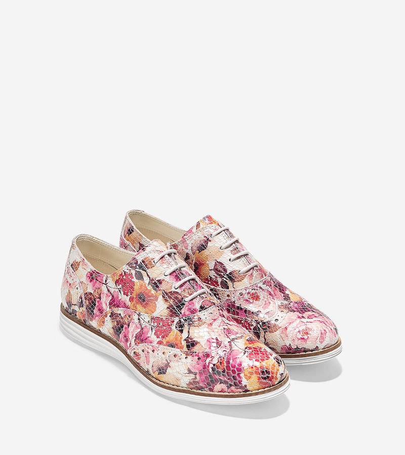 cole haan floral oxford