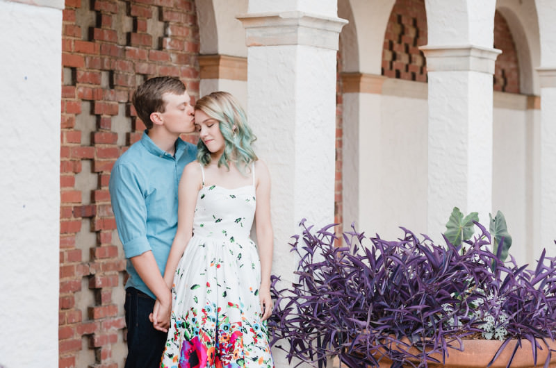 Image for Chris and Inara’s Charlotte Art District Engagement Shoot