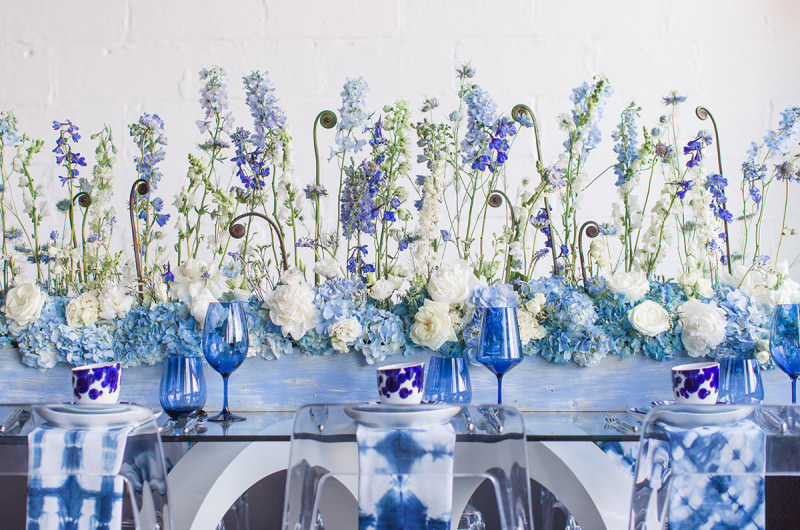 Image for Monochromatic Muse: Modern Wedding Inspiration in Hues of Blue