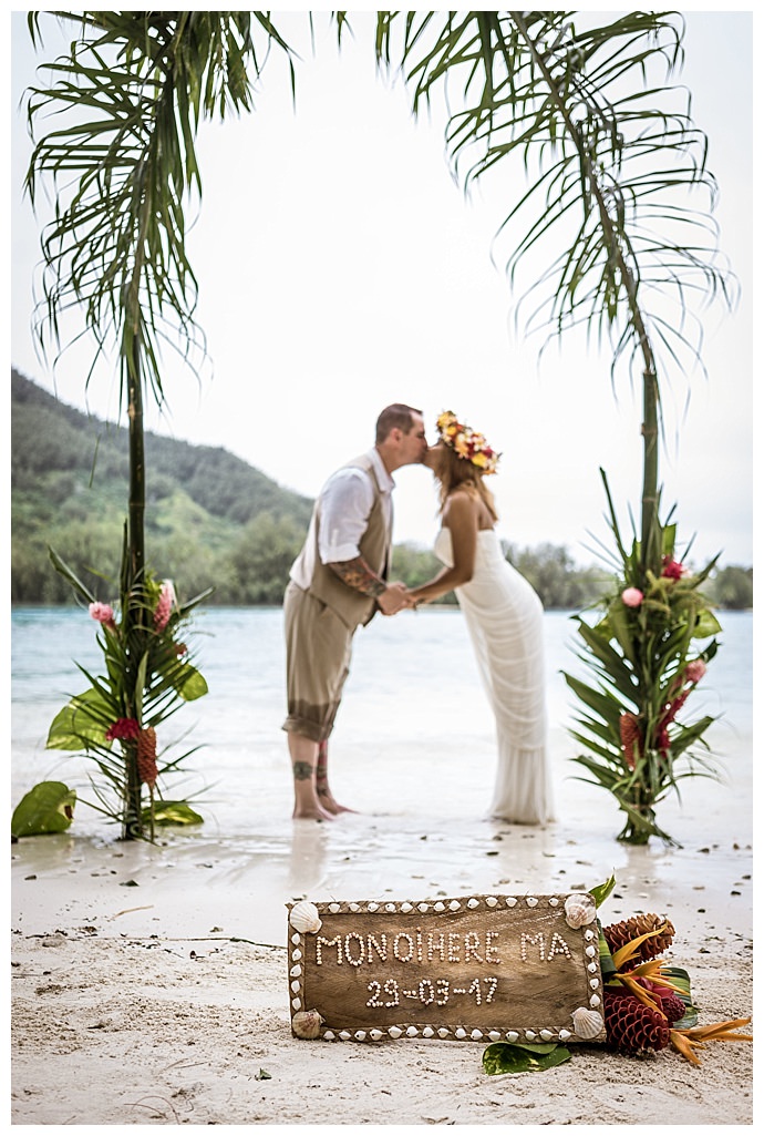 Kerlyn And Tim's Destination Wedding In French Polynesia