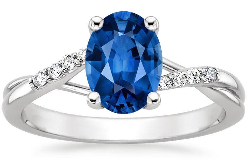 Brilliant earth sapphire hot sale engagement rings