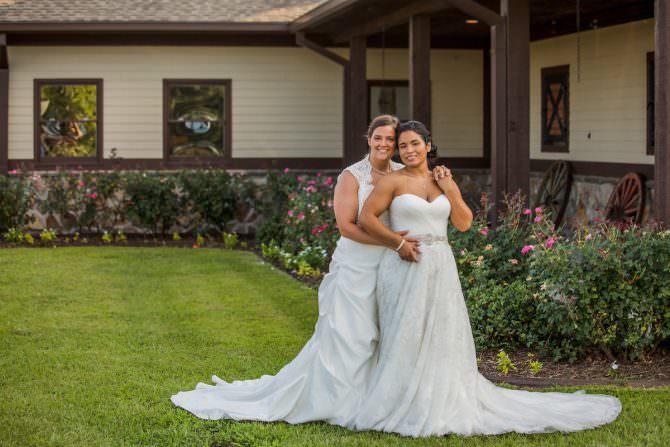 Marina and Katelynn’s Rustic Farm Wedding in South Carolina