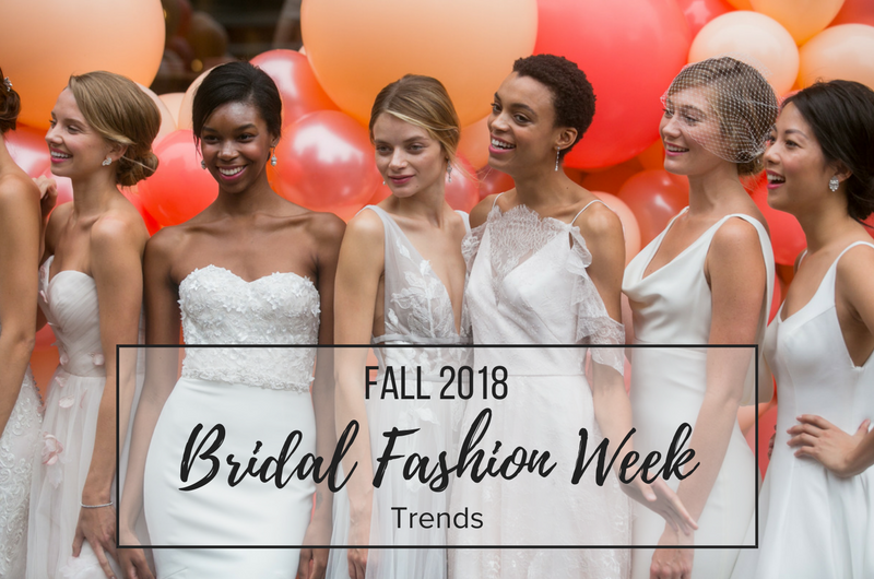 Image for 5 Wedding Dress Trends from Fall 2018 Bridal Fashion Week
