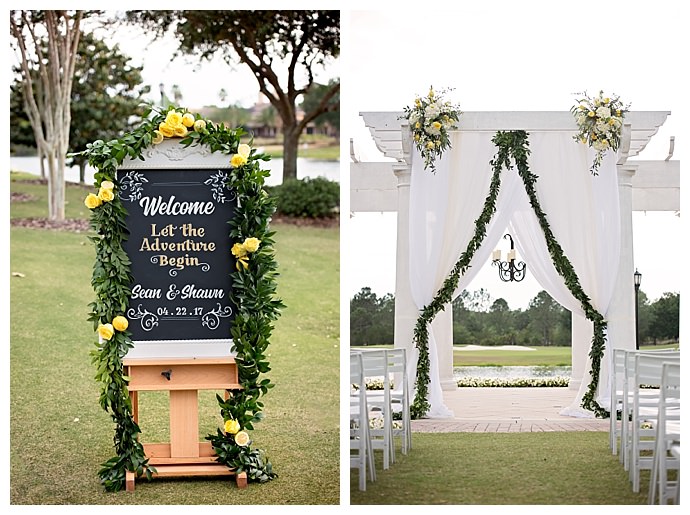 greenery-ceremony-decor-jamie-reinhart-photography