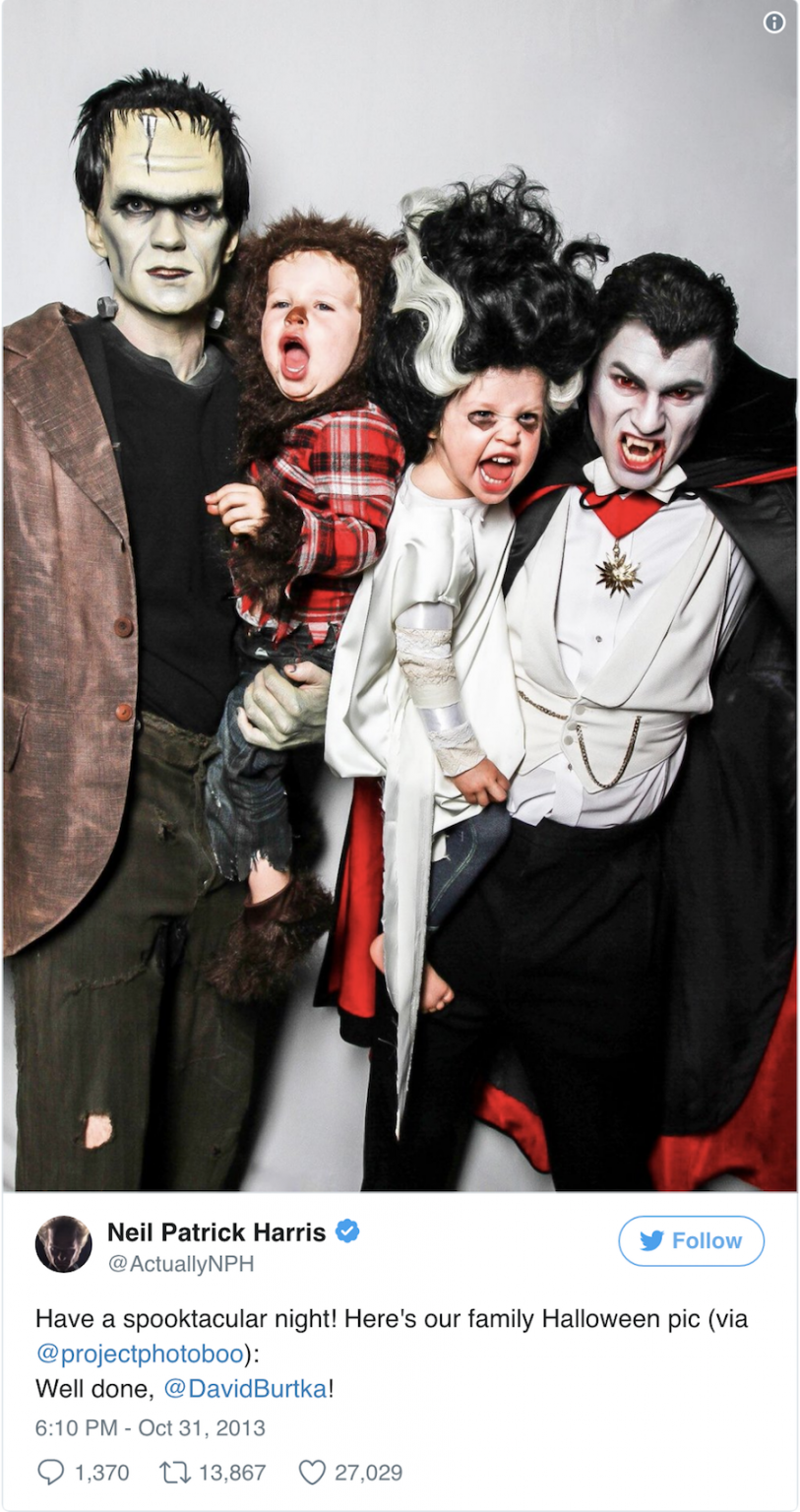 Neil Patrick Harris and David Burtka Reveal Family Costume and Win