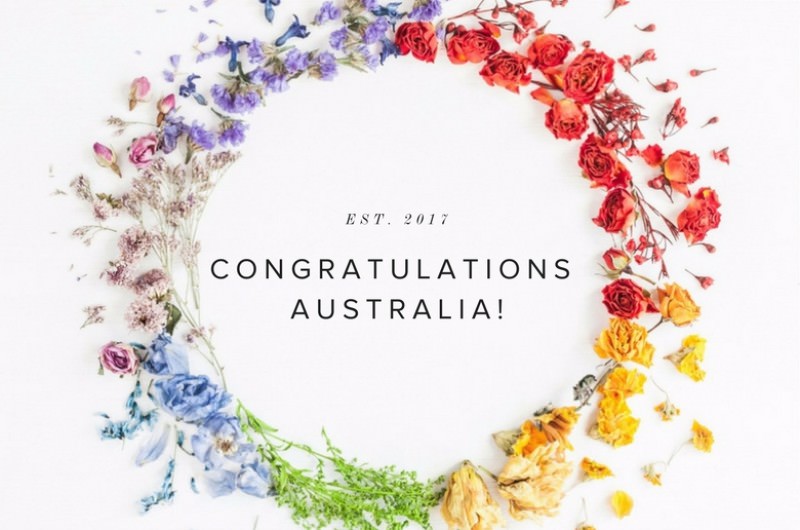 Image for These Social Media Photos from Australia’s Marriage Equality Win Will Give You All the Feels