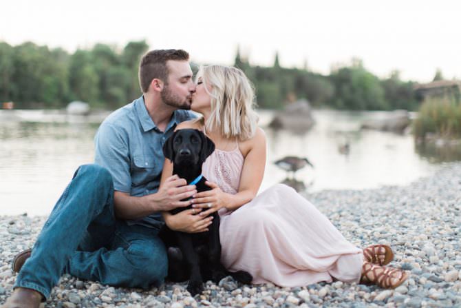 Daniel and Katie’s California Lakeside Engagement Shoot