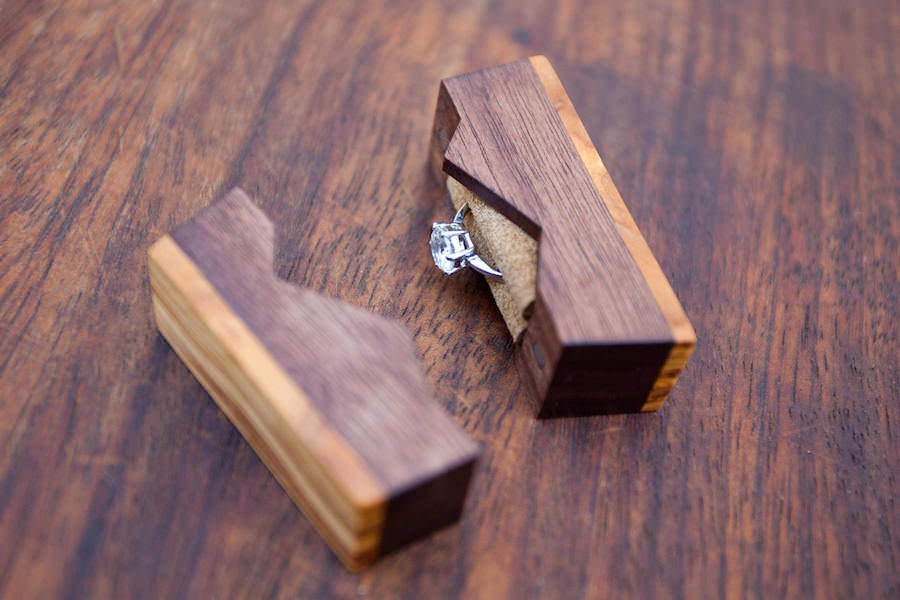 Diy engagement 2024 ring box