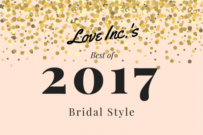 Best of 2017: Wedding Dresses