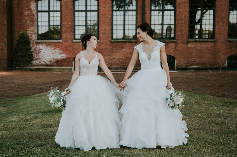 Image for Stephanie and Amanda’s Rustic and Elegant North Carolina Wedding