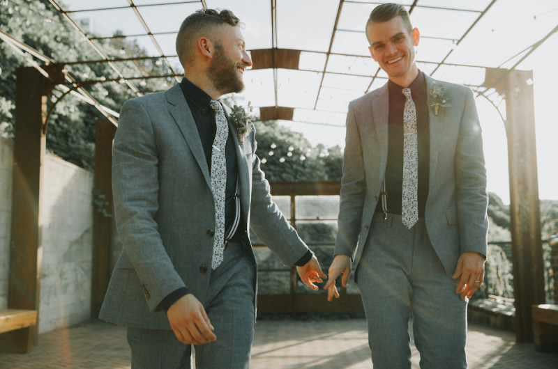Image for Josh and Ryan’s Dapper Knoxville Wedding with Vintage Details