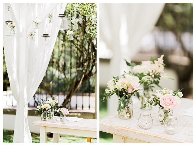 hanging-mason-jar-ceremony-decor-passionate-wedding-photography