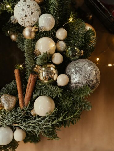 Holiday Wreaths for Wedding Decor