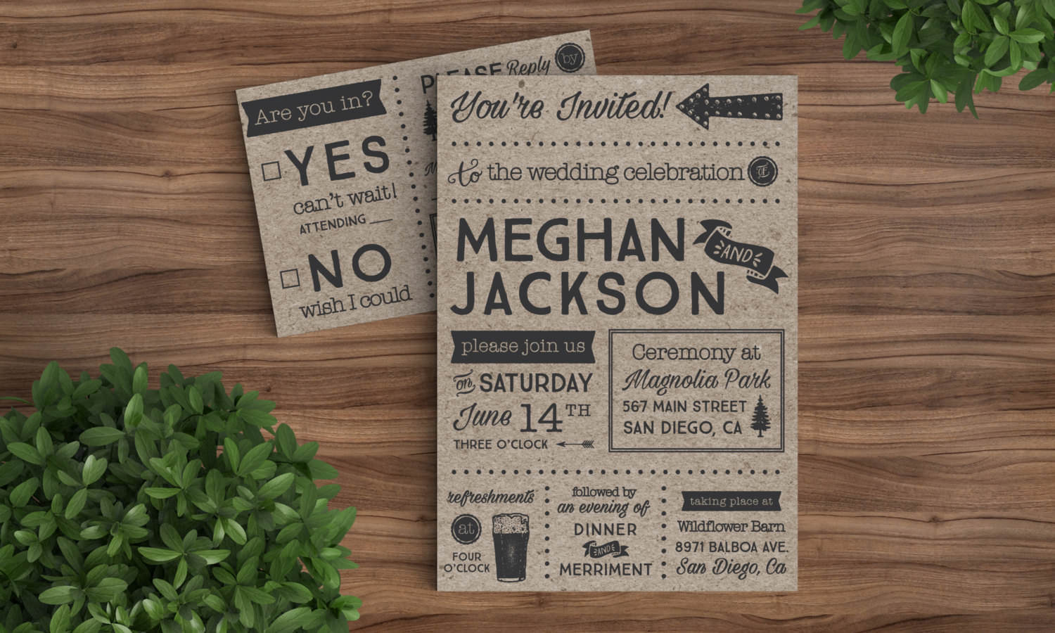 mixed-font-modern-wedding-invitation